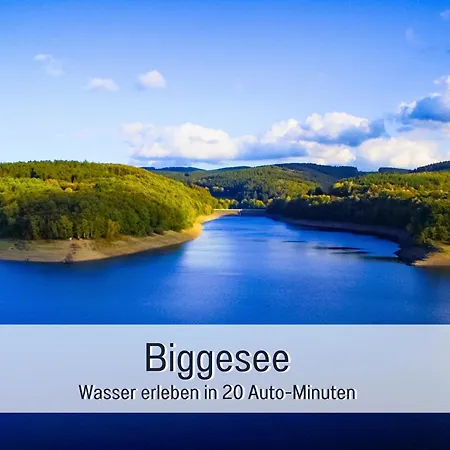 Im Sauerland Hunde Willkommen Kamin Und Garten Am Waldrand Muehls-sauerland Apartmán *