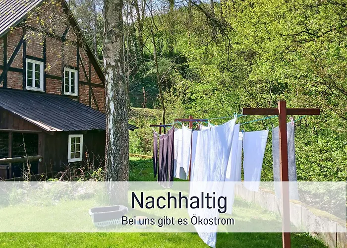 شقة Im Sauerland Hunde Willkommen Kamin Und Garten Am Waldrand Muehls-sauerland *