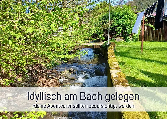 Апартаменты Im Sauerland Hunde Willkommen Kamin Und Garten Am Waldrand Muehls-sauerland Леннештадт